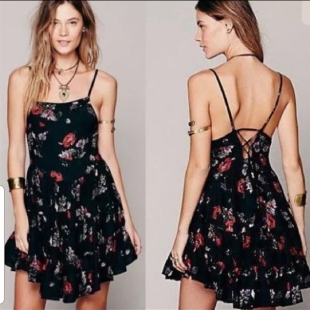 Free People Circle of Flowers Dress Never Worn!
